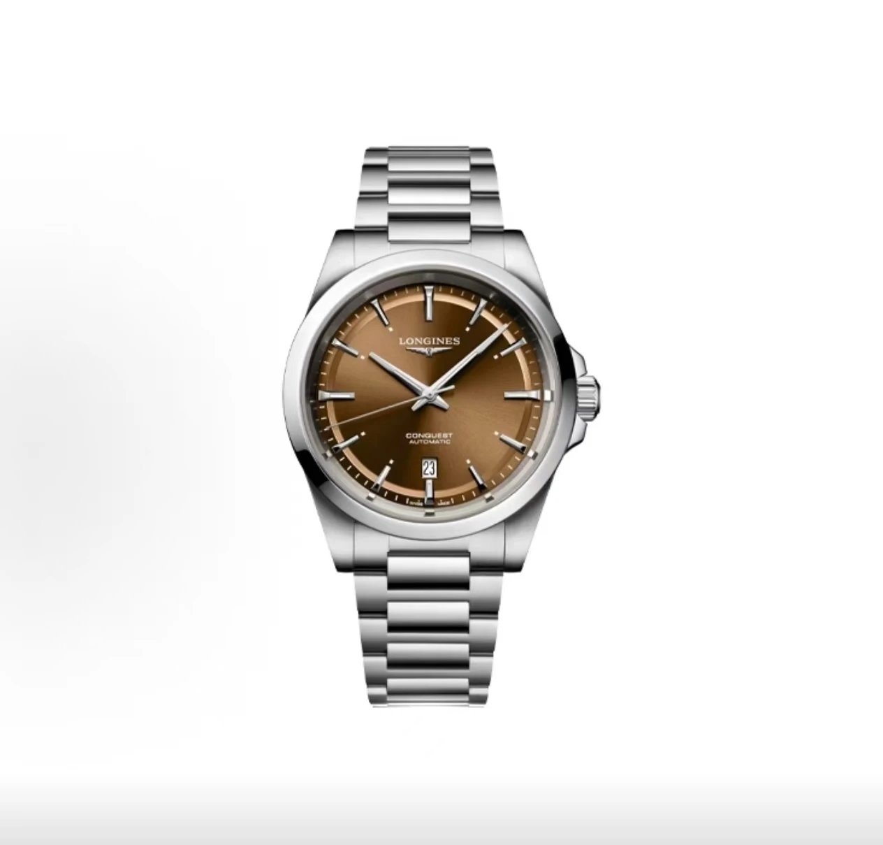 Longines Conquest Watch - Brown Dial-010578