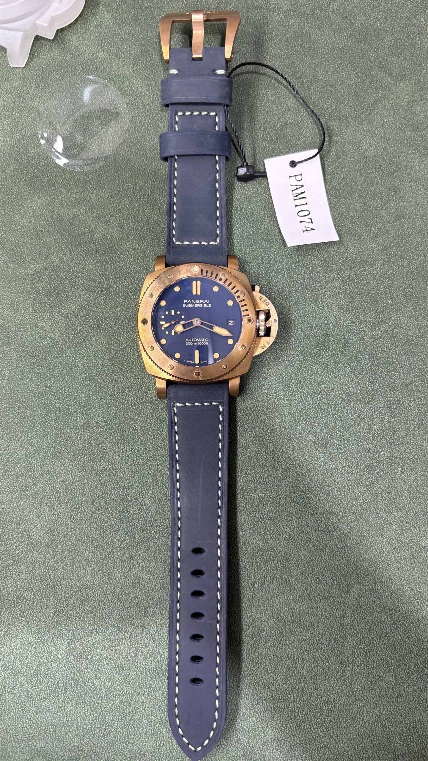 Panerai Submersible Watch - Blue Dial-010772