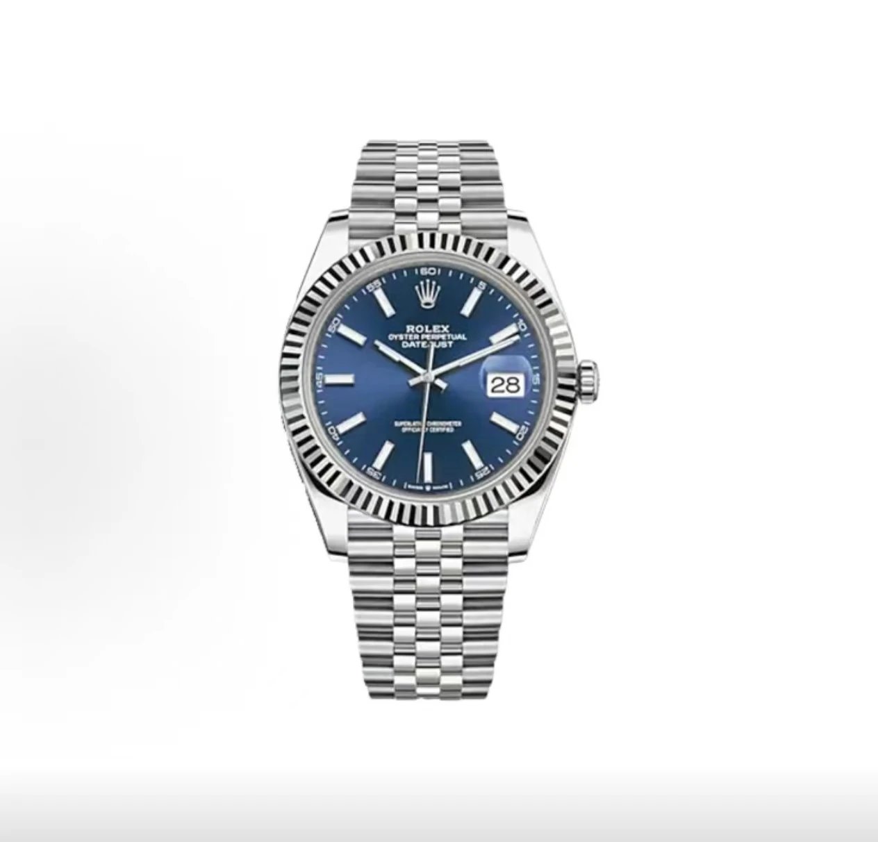 Rolex Oyster Perpetual Datejust Watch - Blue Dial-010073