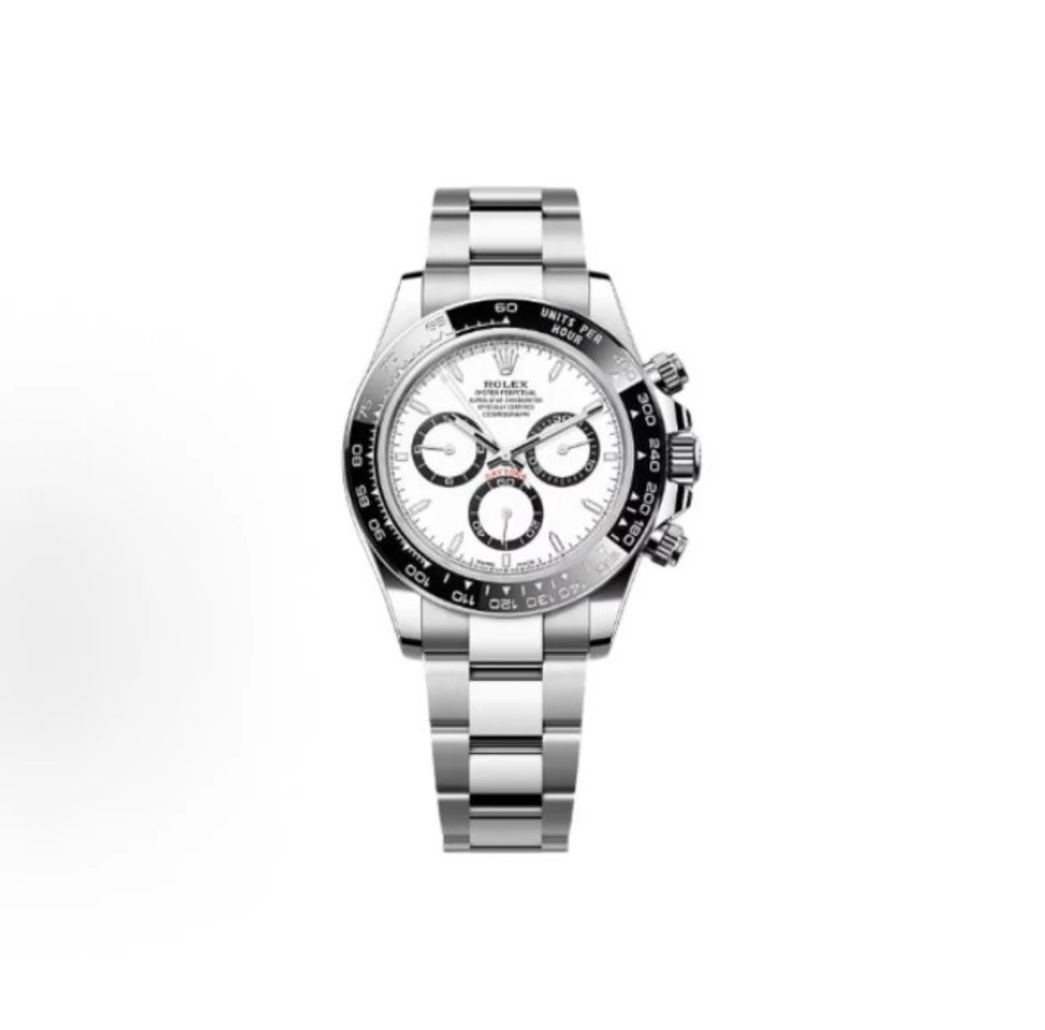 Rolex Cosmograph Daytona Watch - White Dial-009630