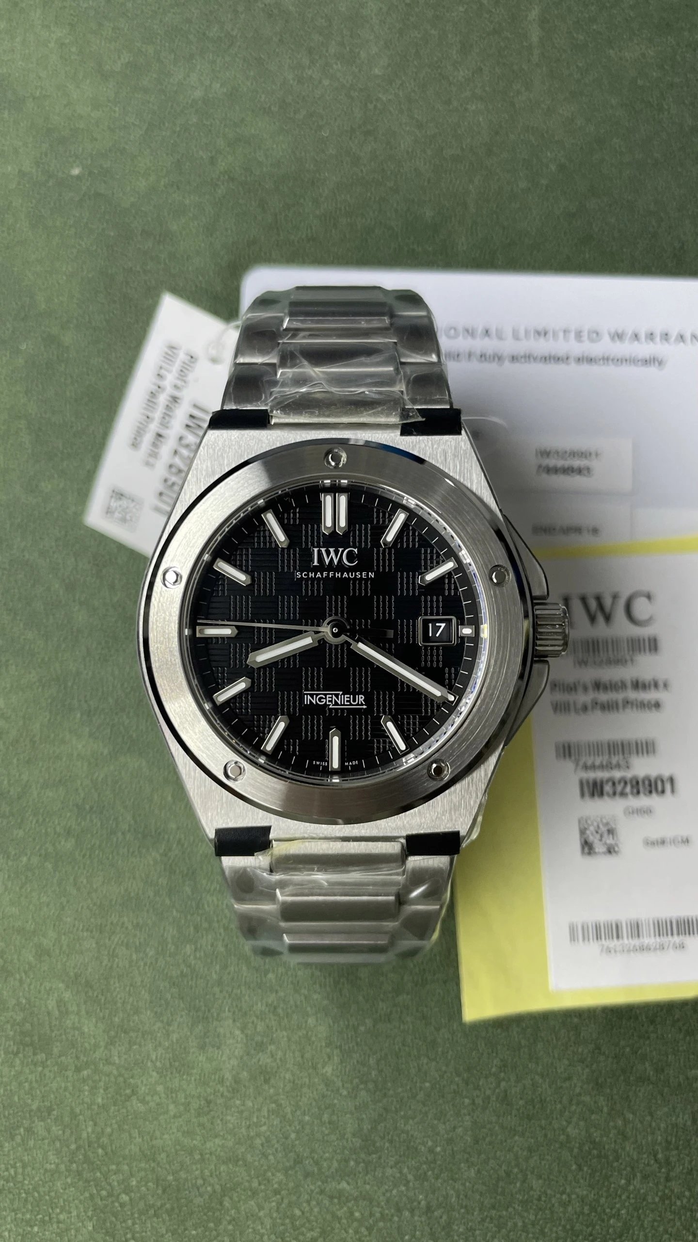 IWC Pilot's Watch Mark XX Watch - Black Dial-010742