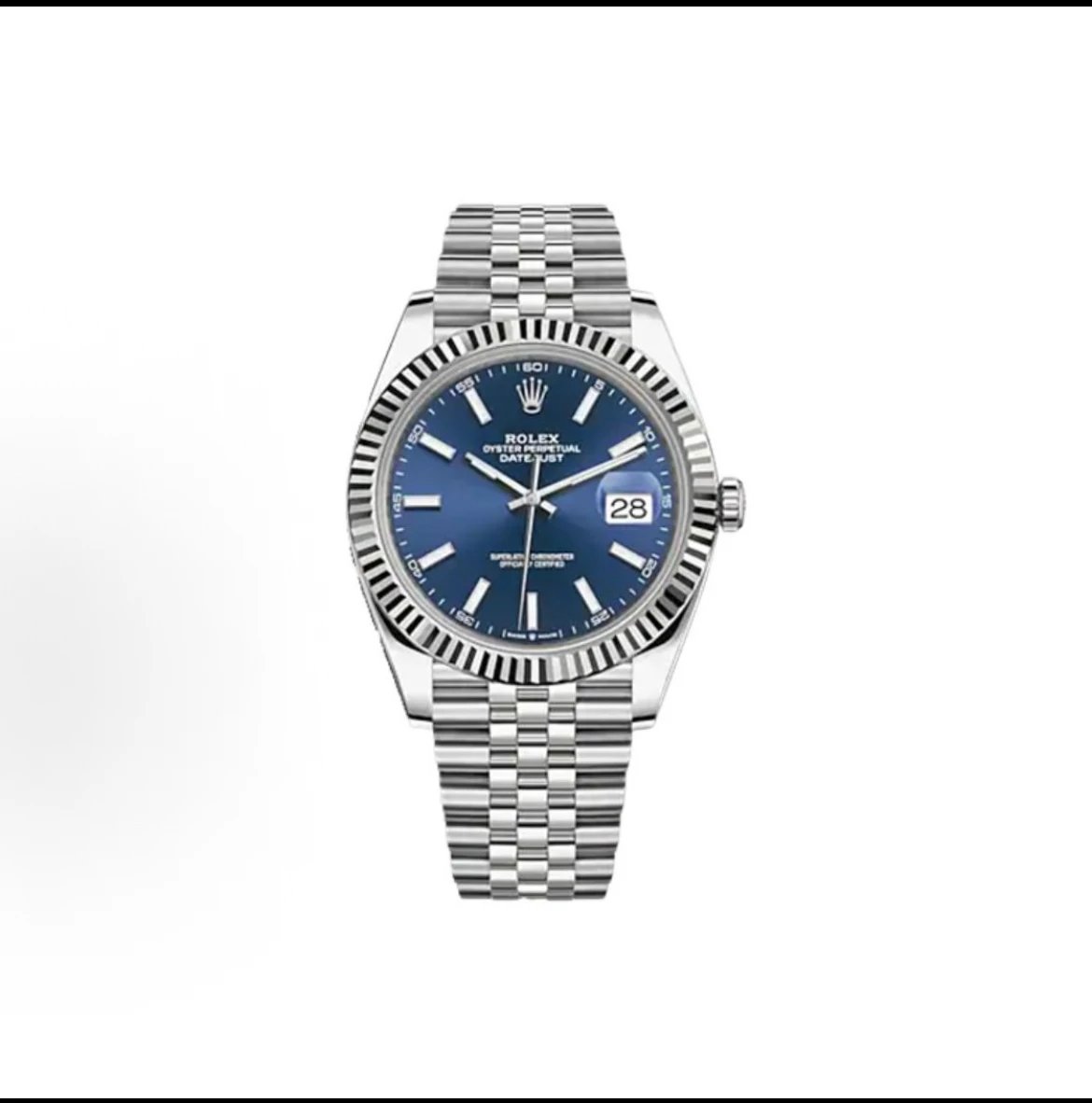 Rolex Datejust Watch - Blue Dial-009593