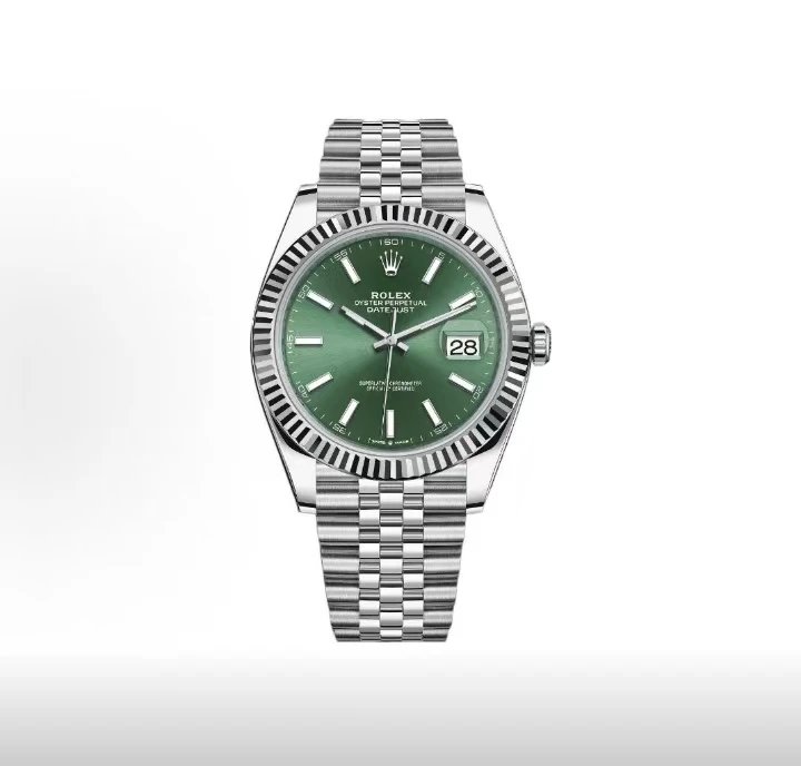 Rolex Datejust Watch - Green Dial-010105