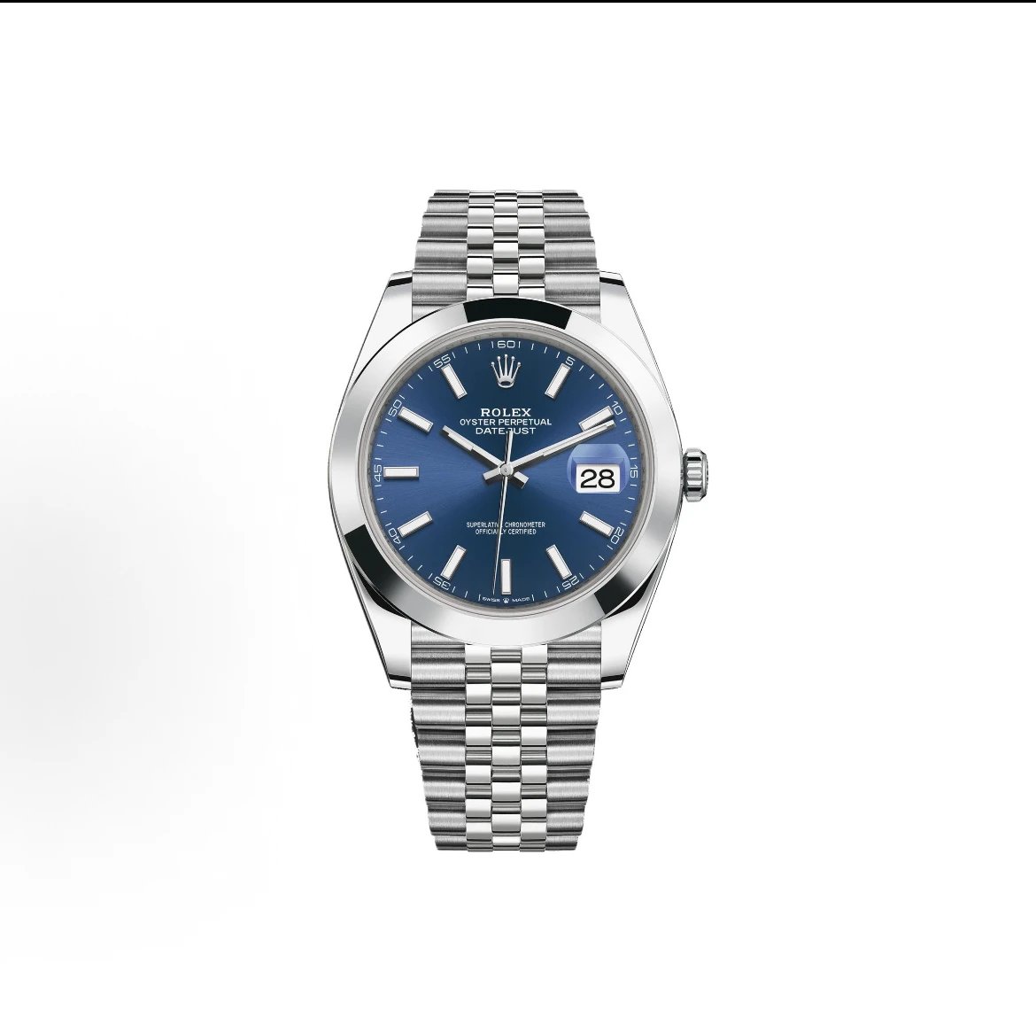 Rolex Oyster Perpetual Datejust Watch - Blue Dial-009444