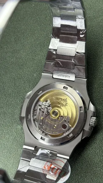 Patek Philippe Nautilus 5711 / 1A-010 Gray Dial Stainless Steel Mechanical Watch Watches - 12