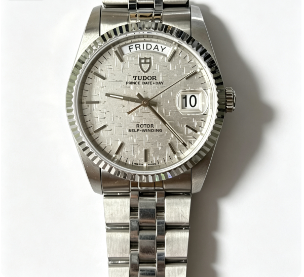 Tudor Prince Date+Day Watch - Silver Dial-011171