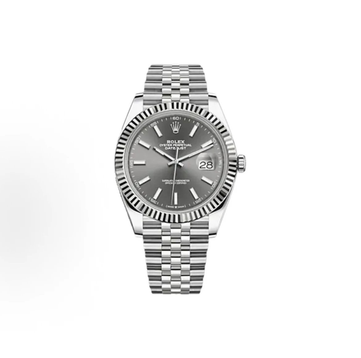 Rolex Datejust Watch - Slate Grey Dial-010918
