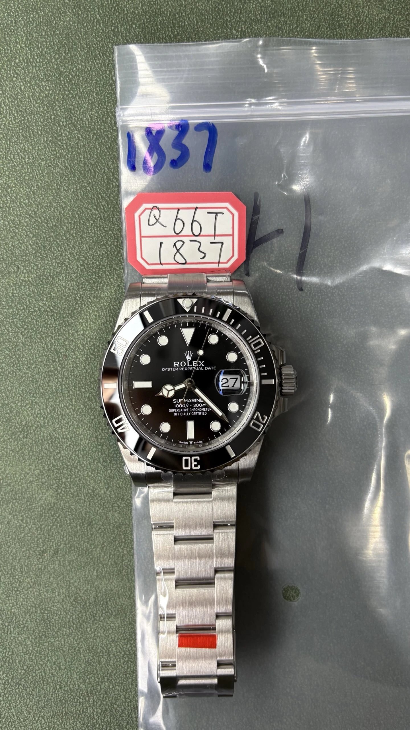 Rolex Submariner Date Watch - Black Dial-009405
