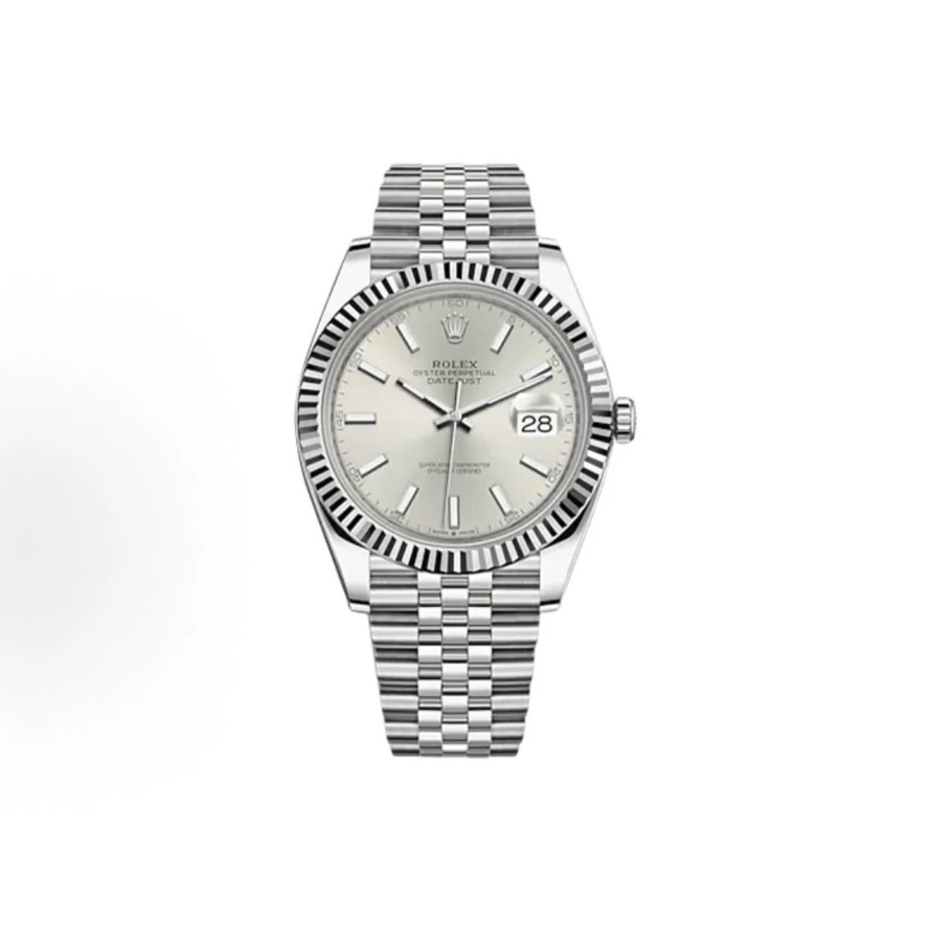Rolex Datejust Watch - Silver Dial-010036