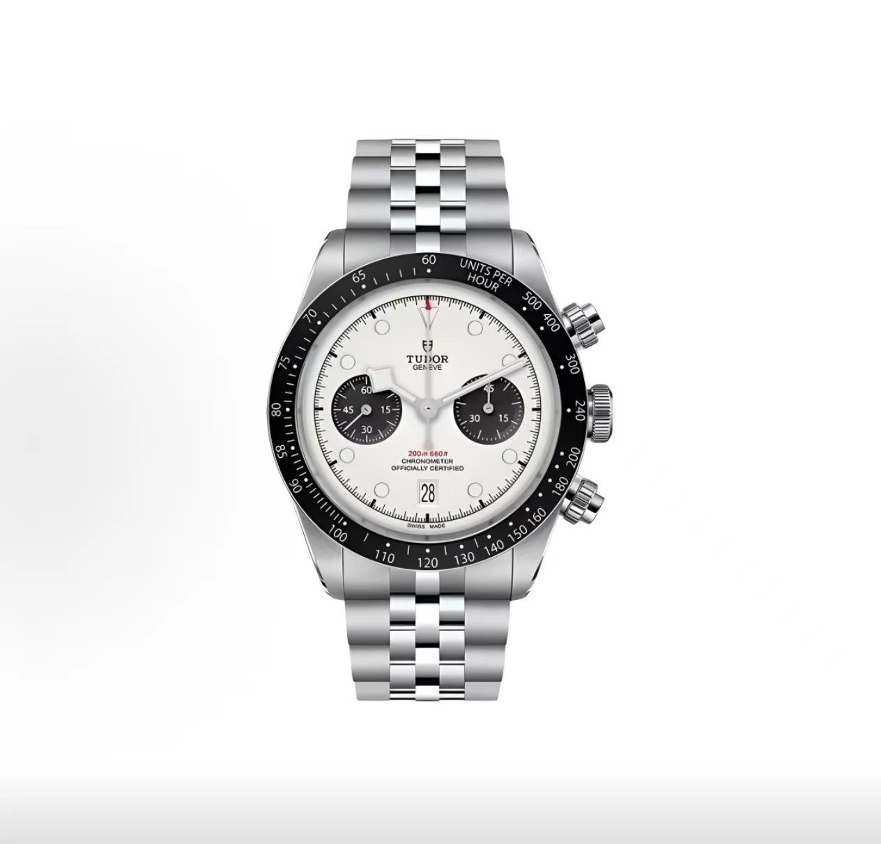 Tudor Black Bay Chronograph Watch - Silver Dial-011165