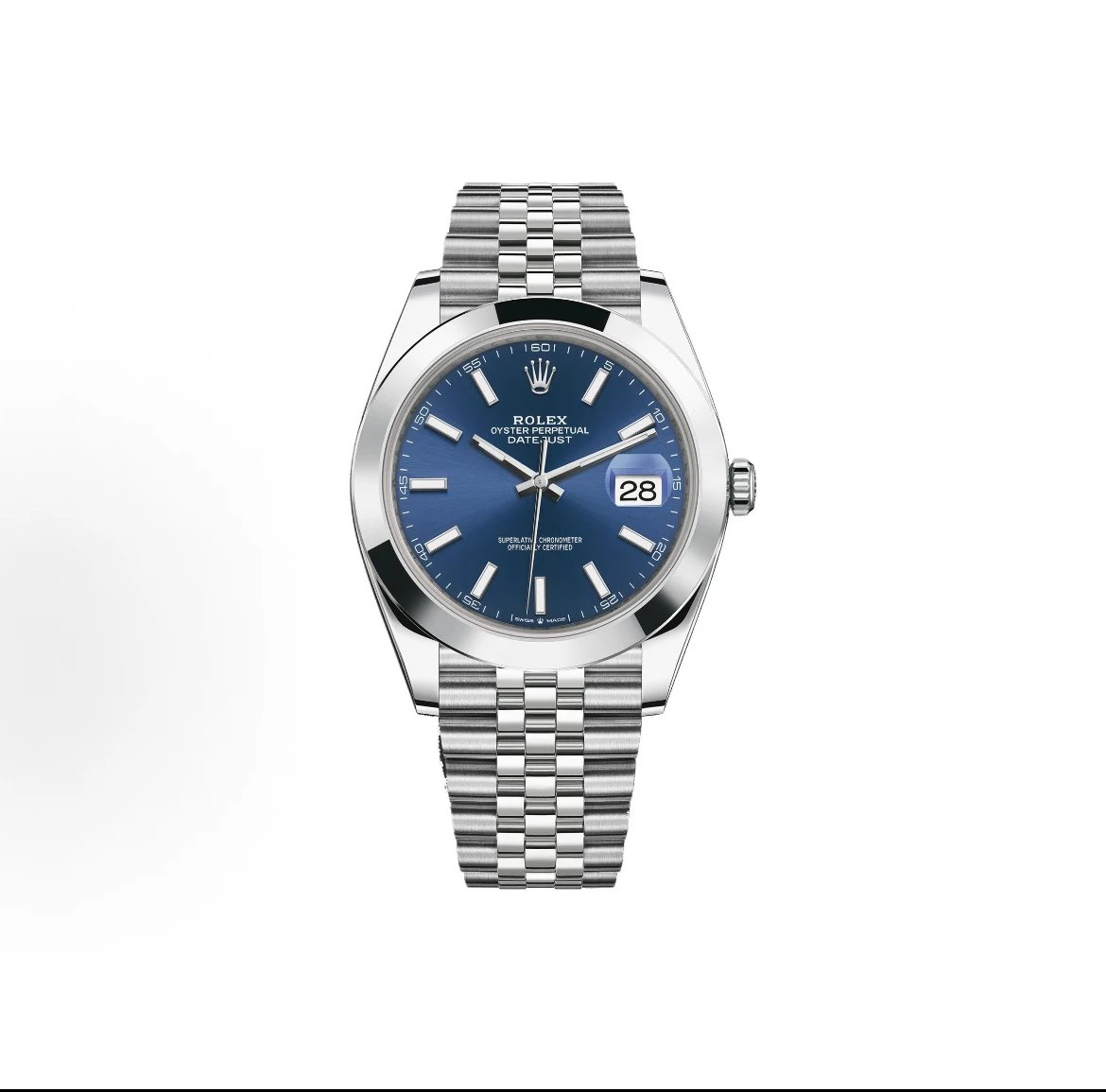 Rolex Oyster Perpetual Datejust Watch - Blue Dial-010287