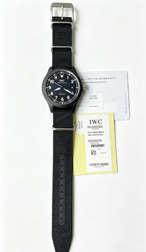 IWC Pilot's Watch Mark XX Watch - Black Dial-010760