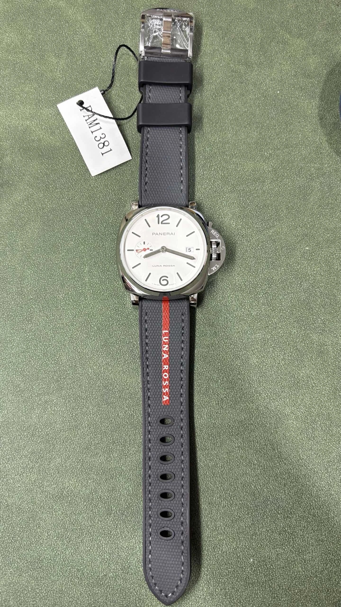 Panerai Luminor Due Watch - White Dial-010786
