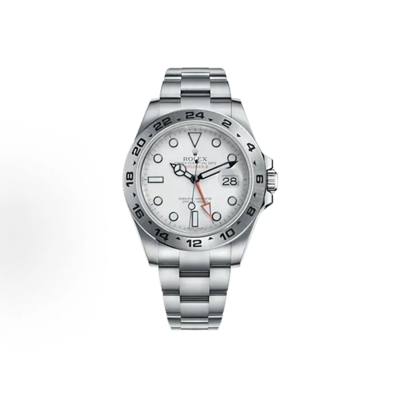 Rolex Explorer II Watch - White Dial-009582