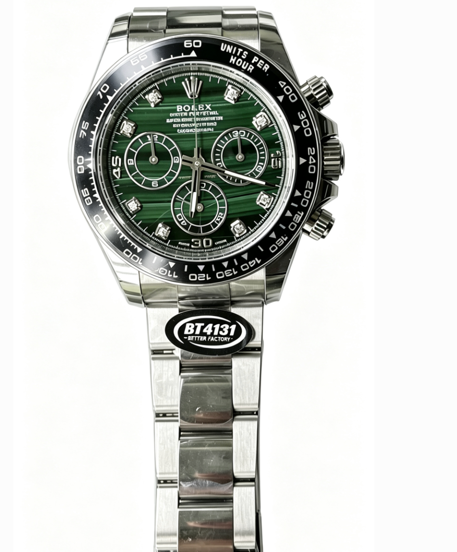 Rolex Cosmograph Daytona Watch - Green Malachite Dial-010018