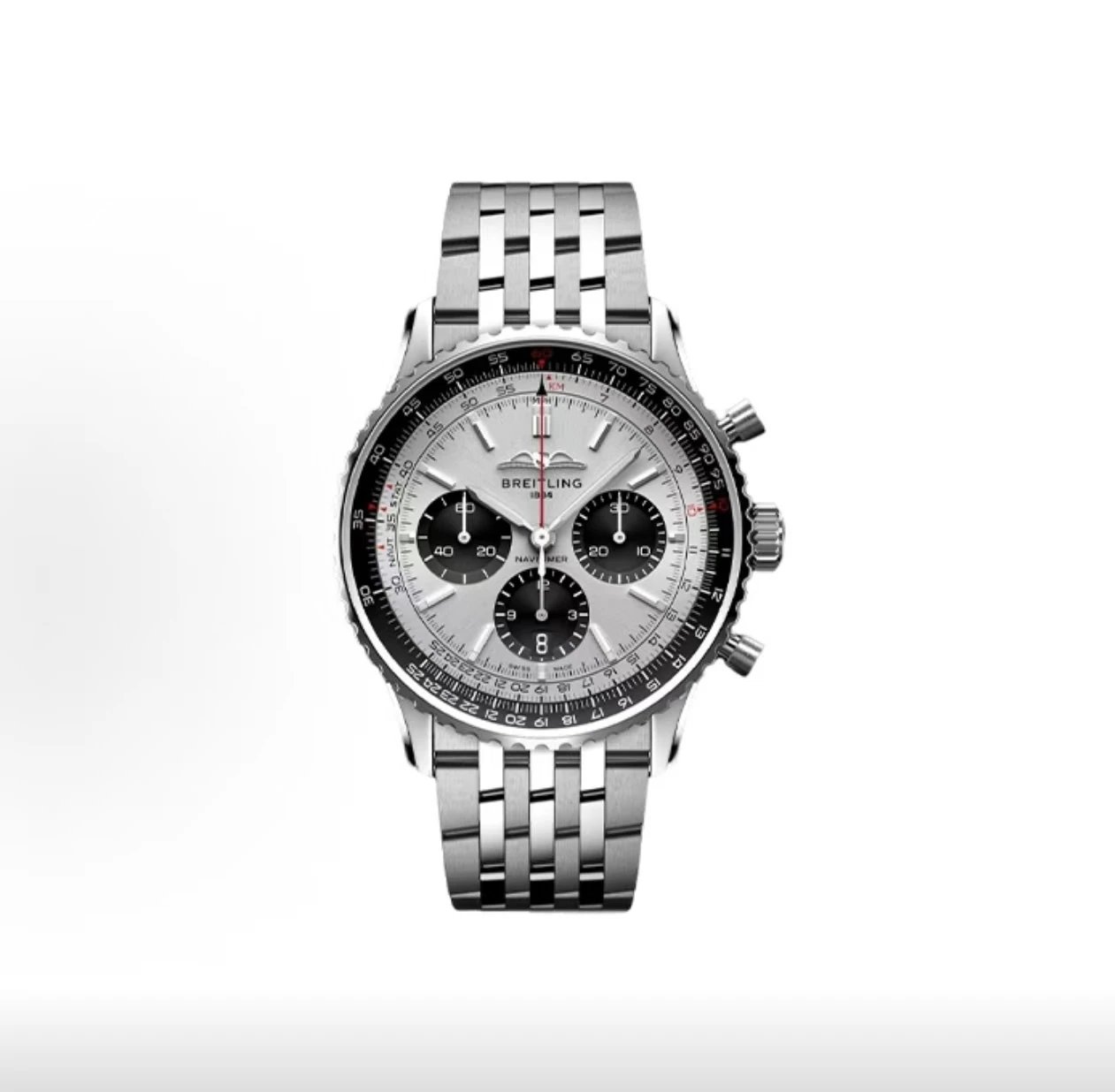 Breitling Navitimer Watch - Silver Dial-011257