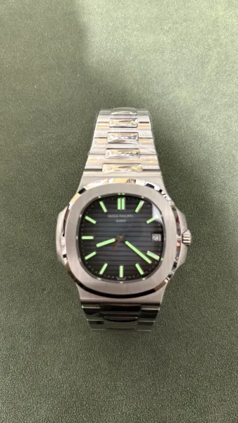 Patek Philippe Nautilus 5711 / 1A-010 Gray Dial Stainless Steel Mechanical Watch Watches - 14