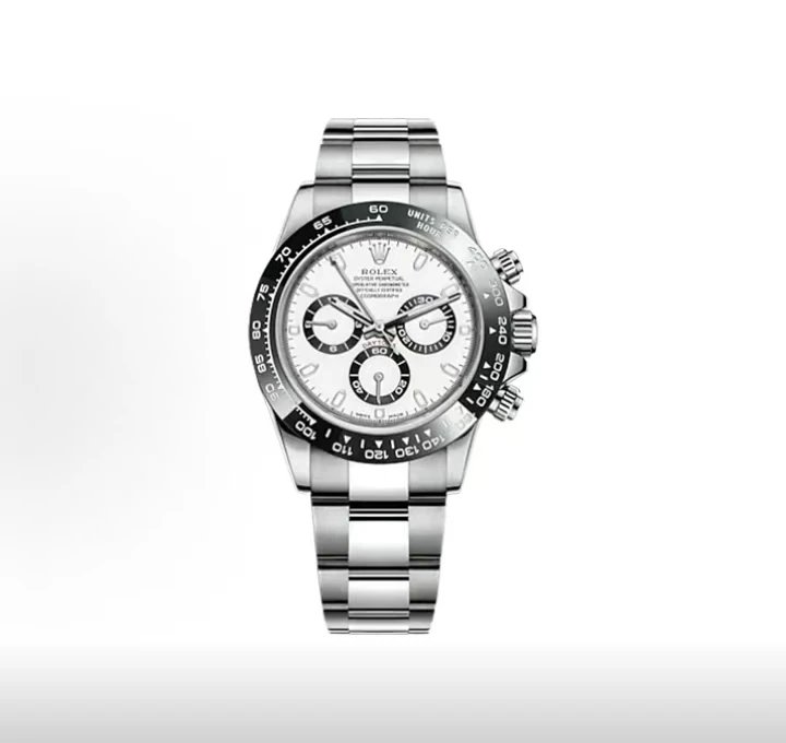 Rolex Cosmograph Daytona Watch - White Dial-009453