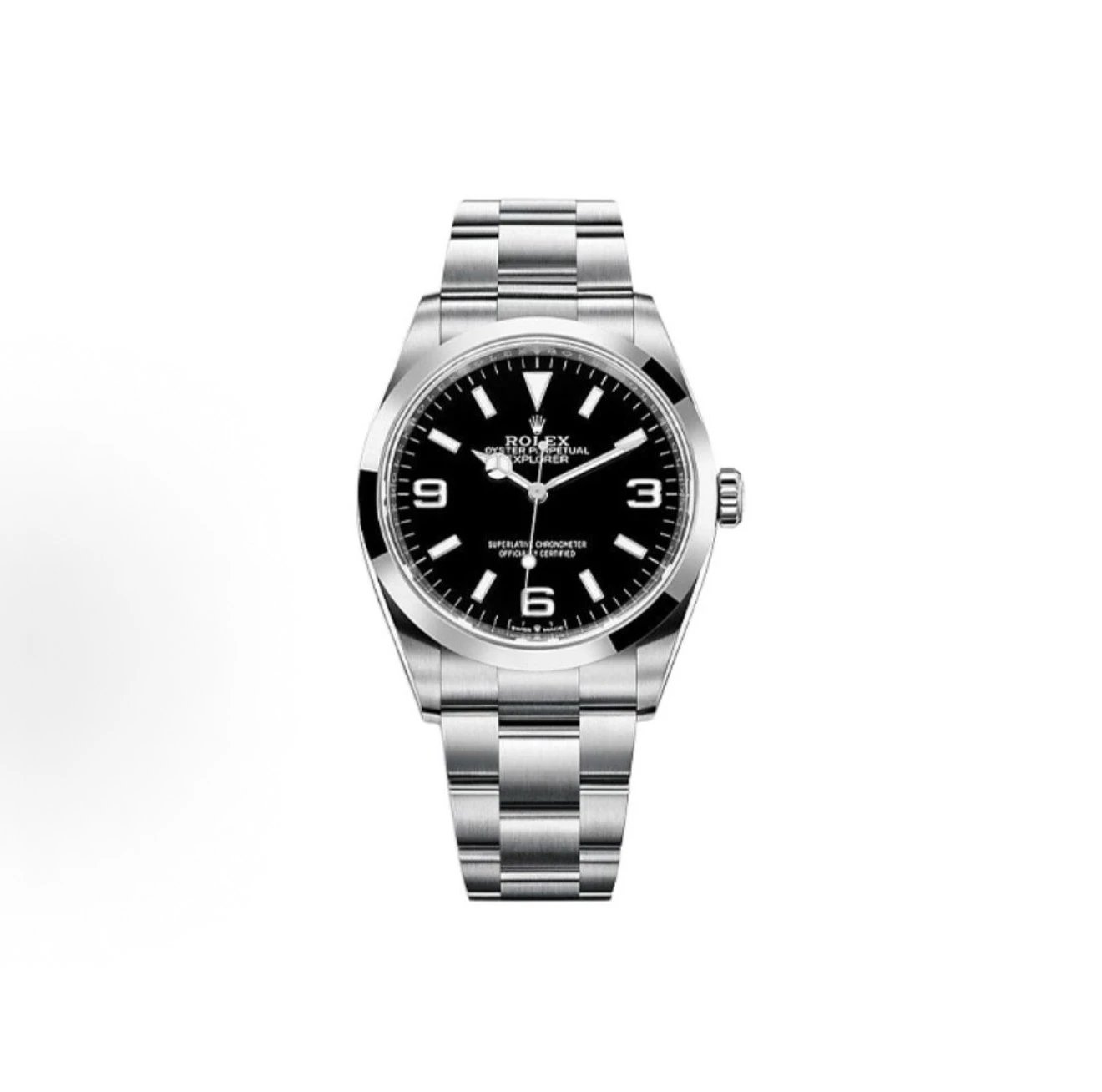 Rolex Oyster Perpetual Explorer Watch - Black Dial-010514