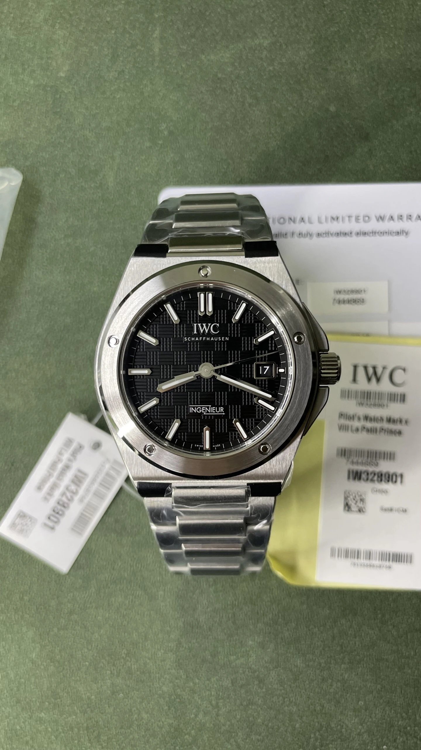 IWC Pilot's Watch Mark XXVIII Le Petit Prince Watch - Black Dial-010848