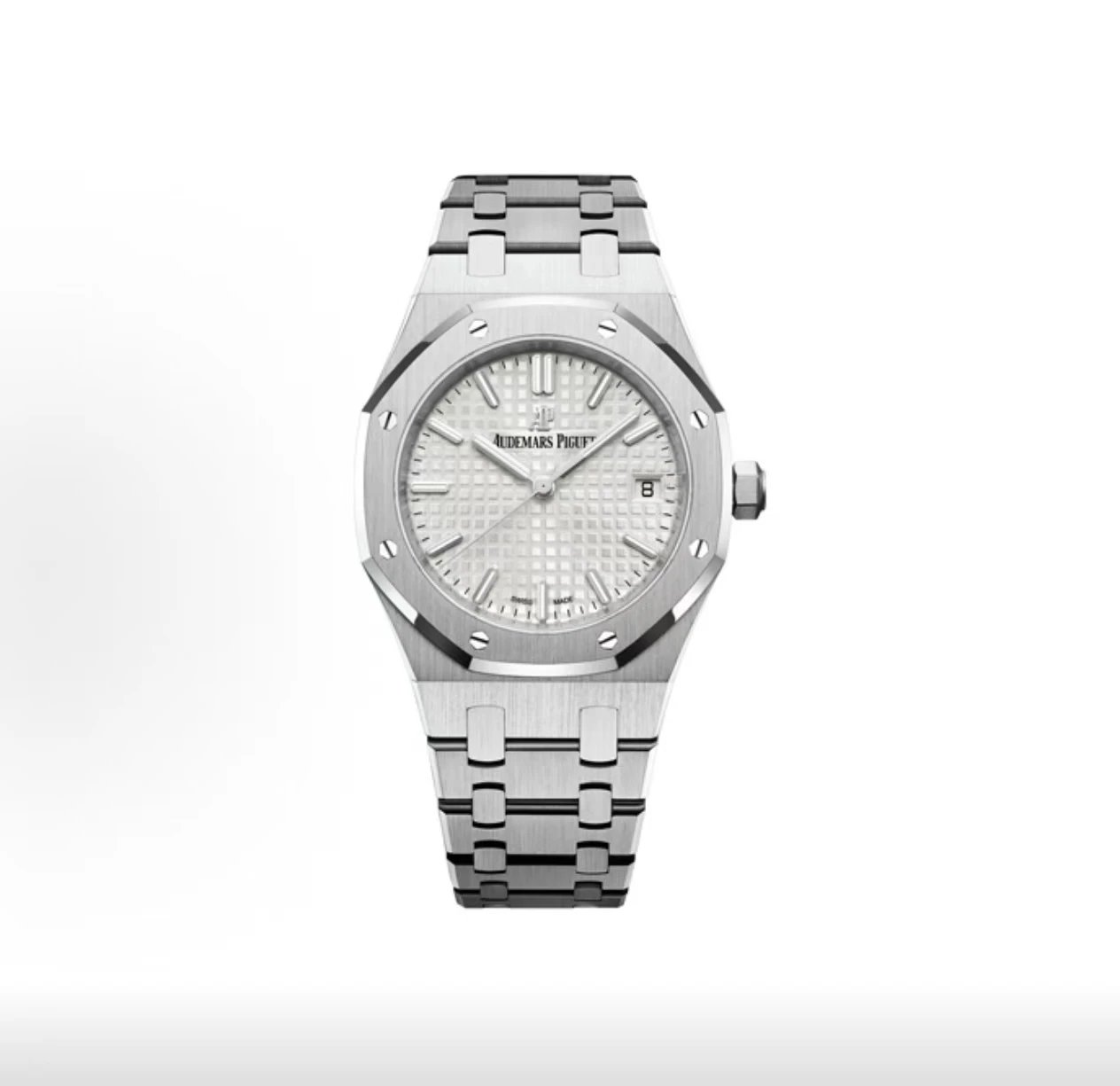 Audemars Piguet Royal Oak Watch - Silver Dial-011041