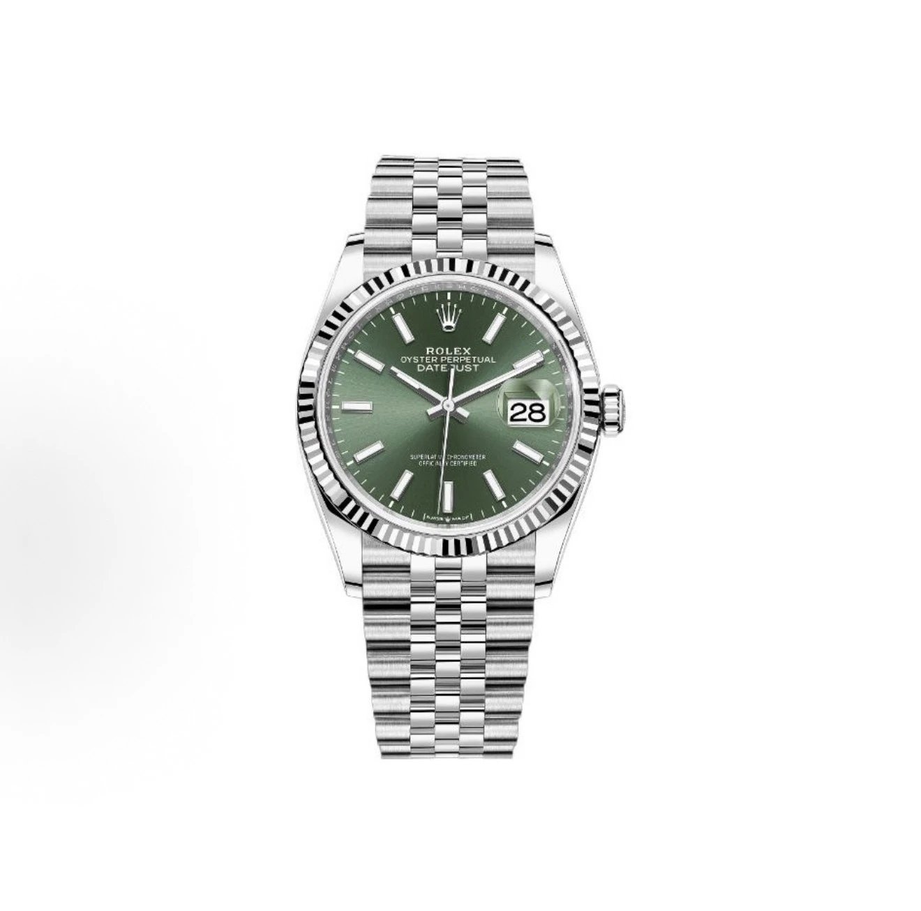 Rolex Datejust Watch - Green Dial-010423