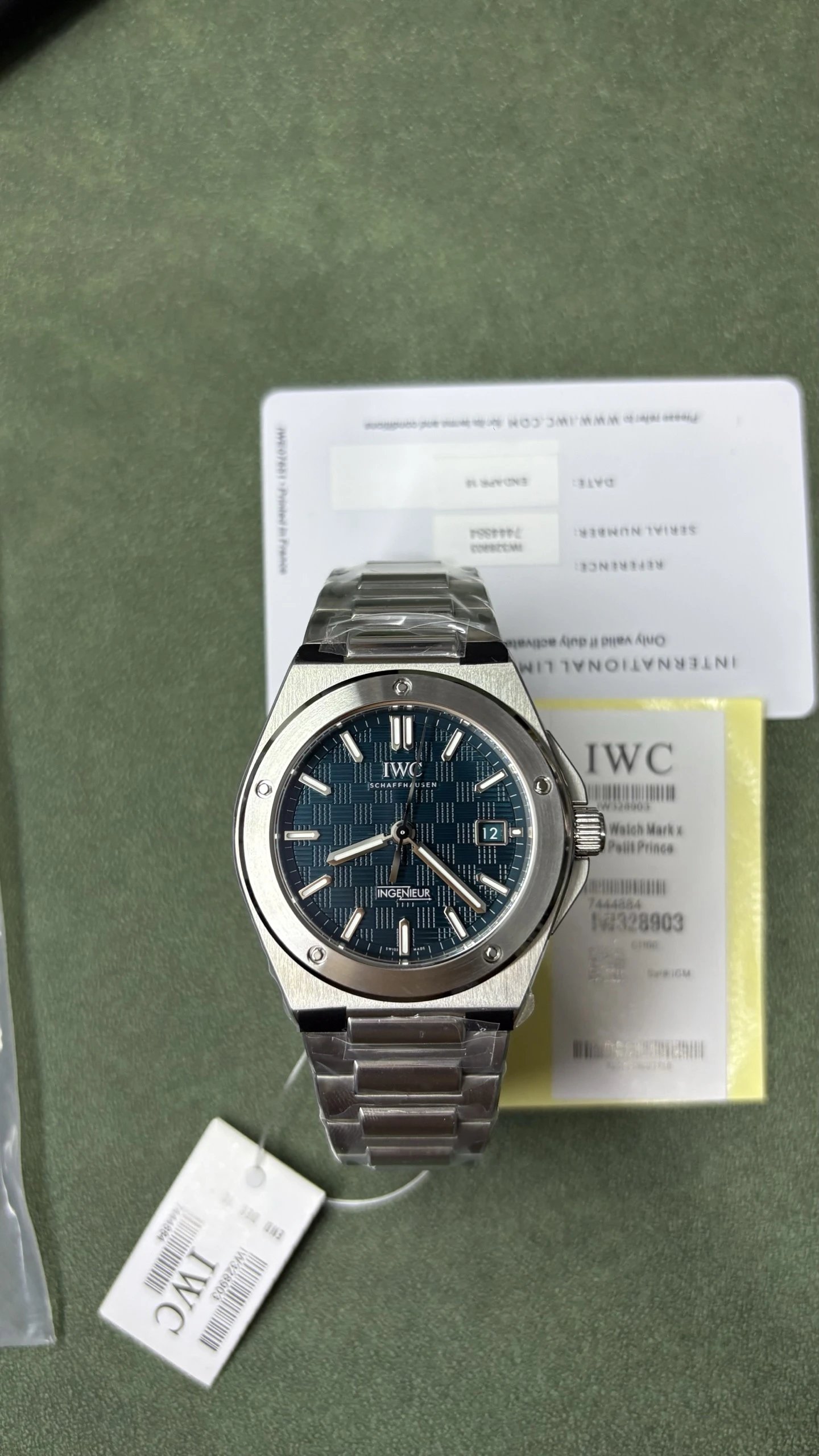 IWC Pilot's Watch Mark XXVIII Le Petit Prince Watch - Blue Dial-010799