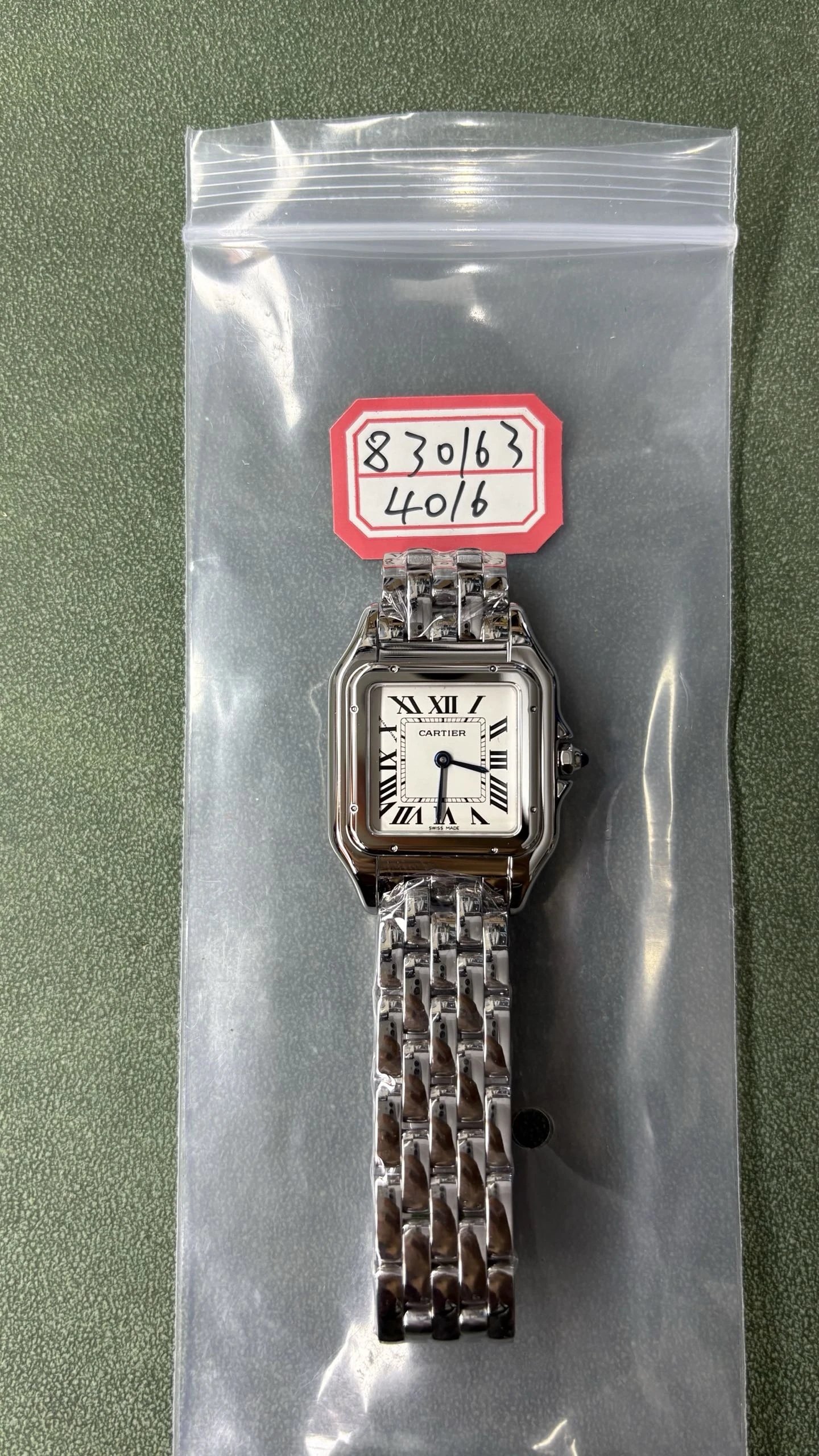 Cartier Santos-Dumont Watch - White Dial-011231