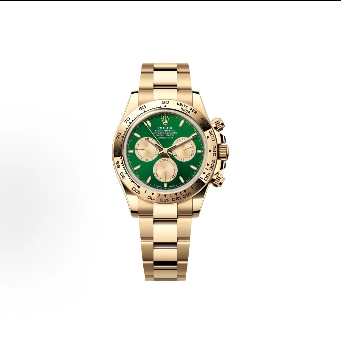 Rolex Cosmograph Daytona Watch - Green Dial-009620