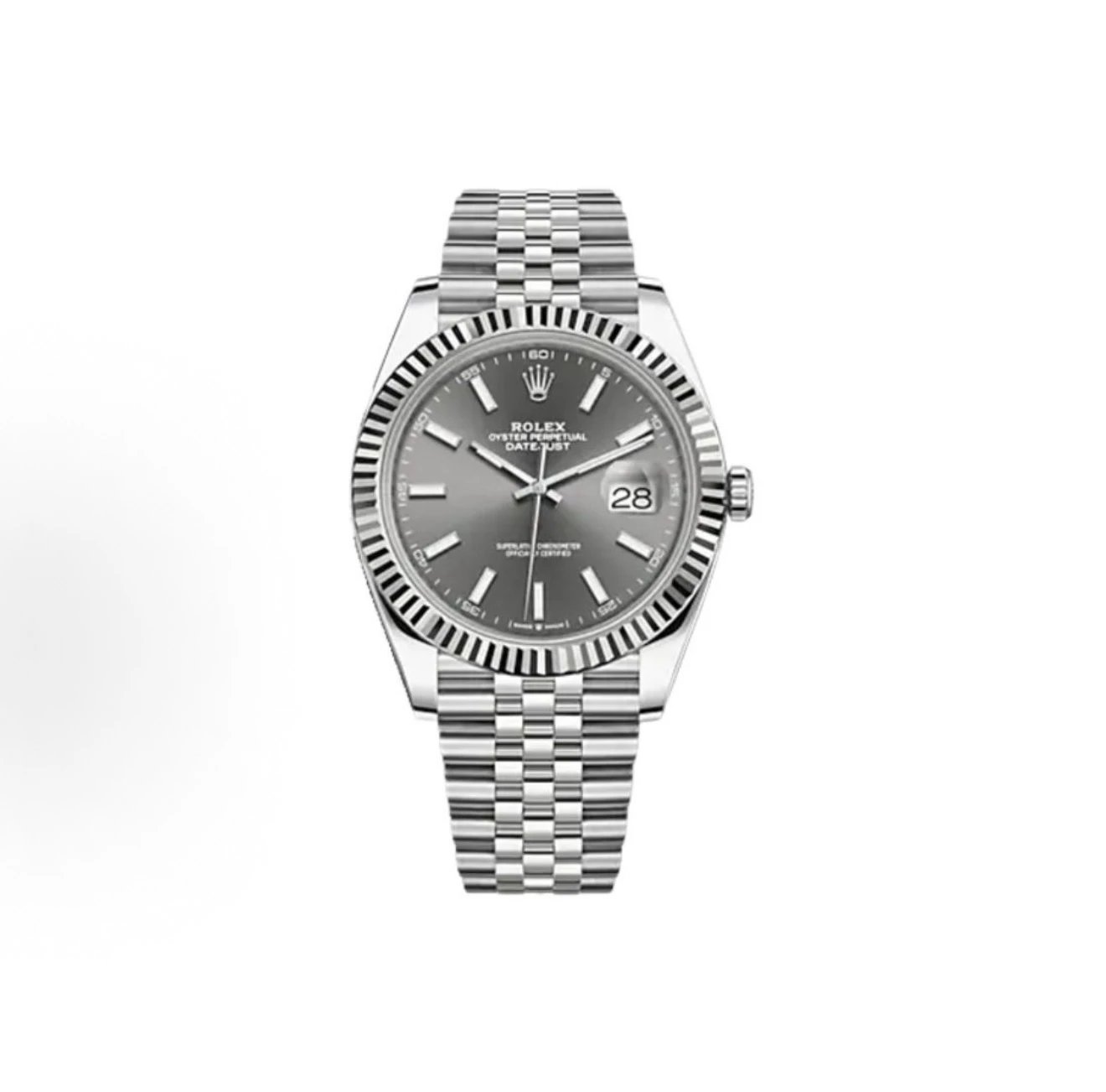 Rolex Datejust Watch - Grey Dial-009497