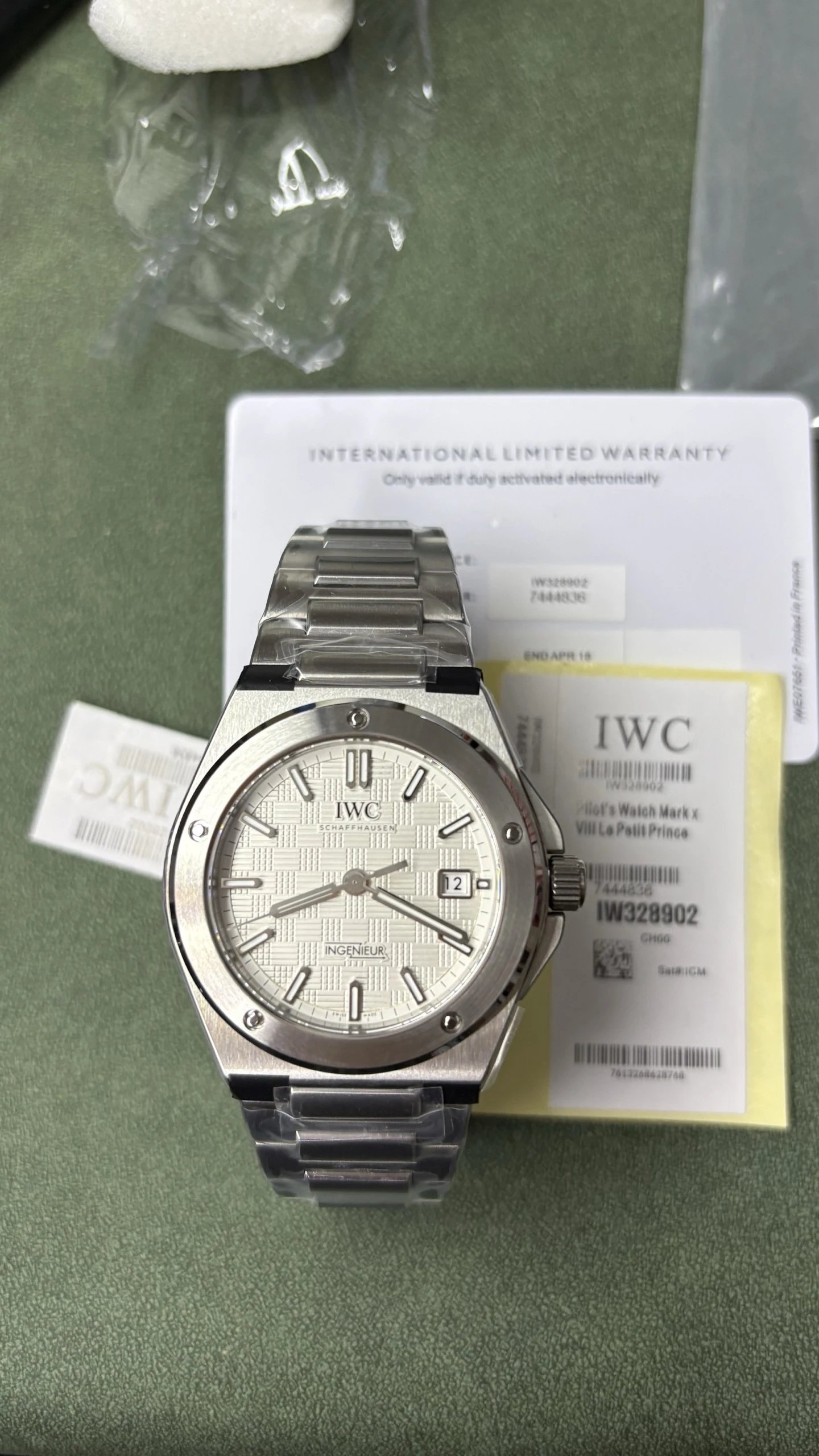 IWC Pilot's Watch Mark XX Watch - Silver Dial-010819