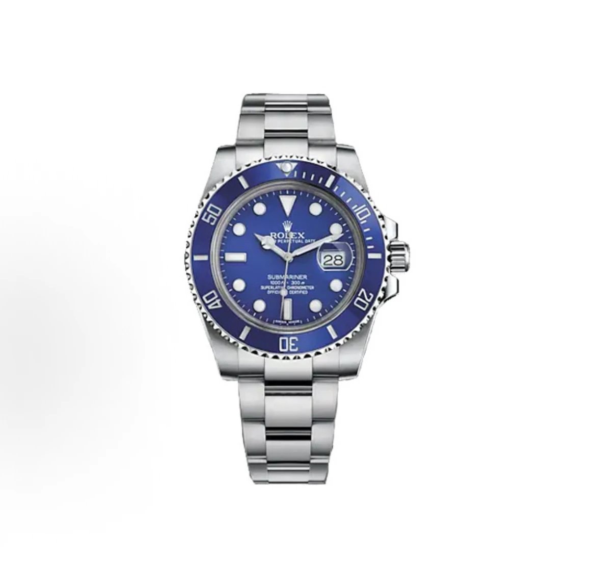 Rolex Submariner Watch - Blue Dial-009427