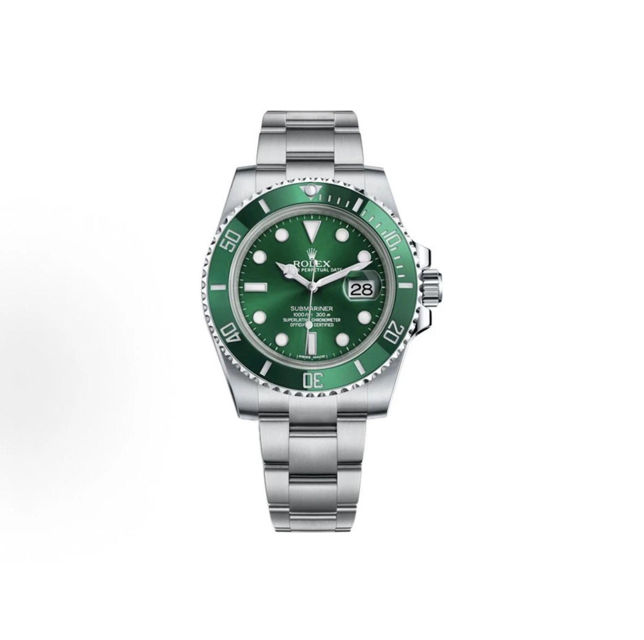 Rolex Submariner Watch - Green Dial-010555