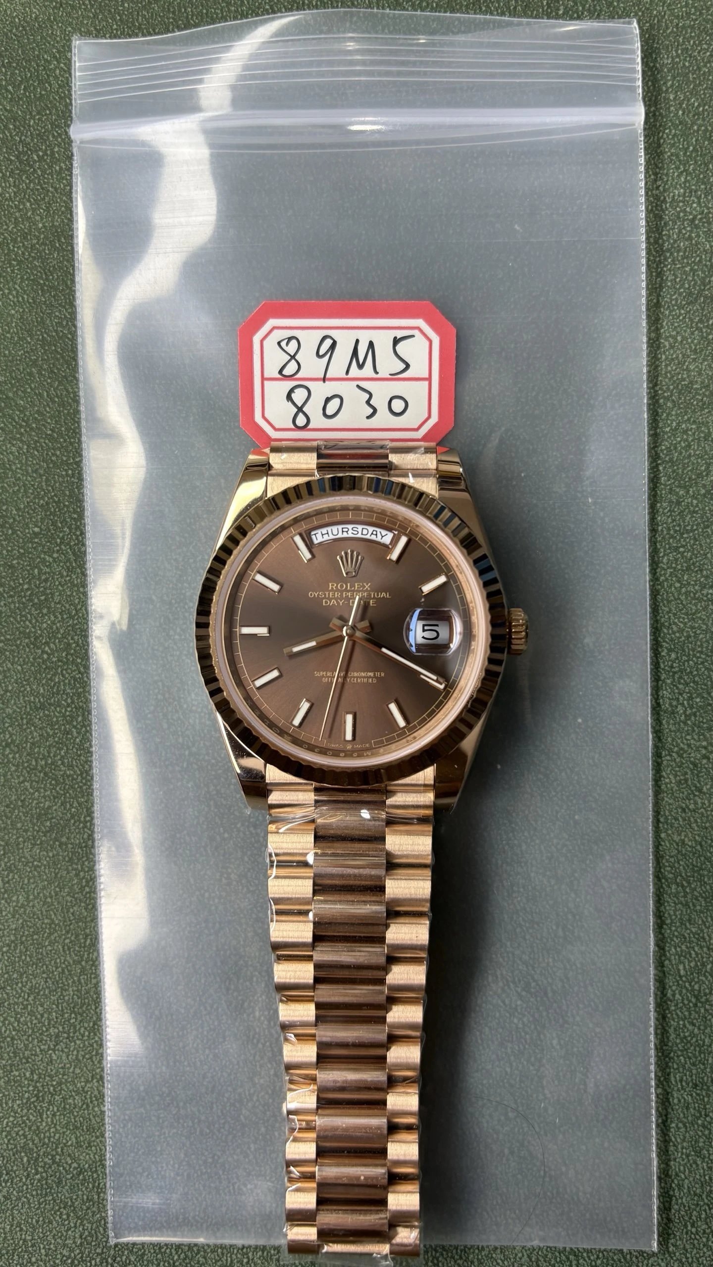 Rolex Oyster Perpetual Day-Date Watches — SB000681 listing image