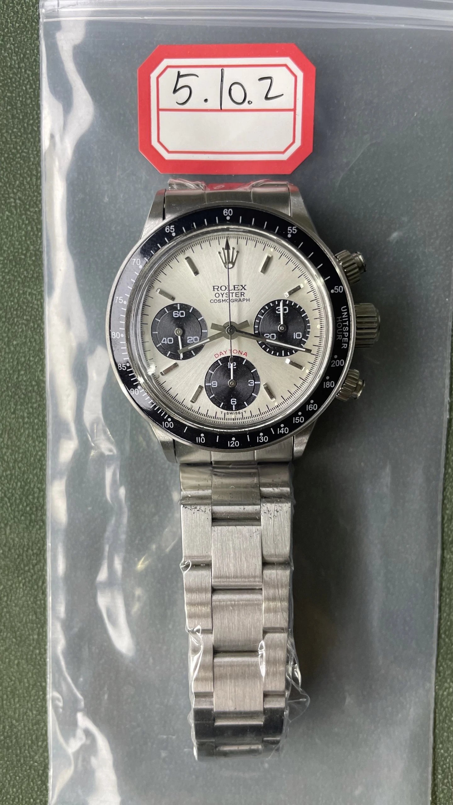 Rolex Cosmograph Daytona Watch - Silver Dial-009592