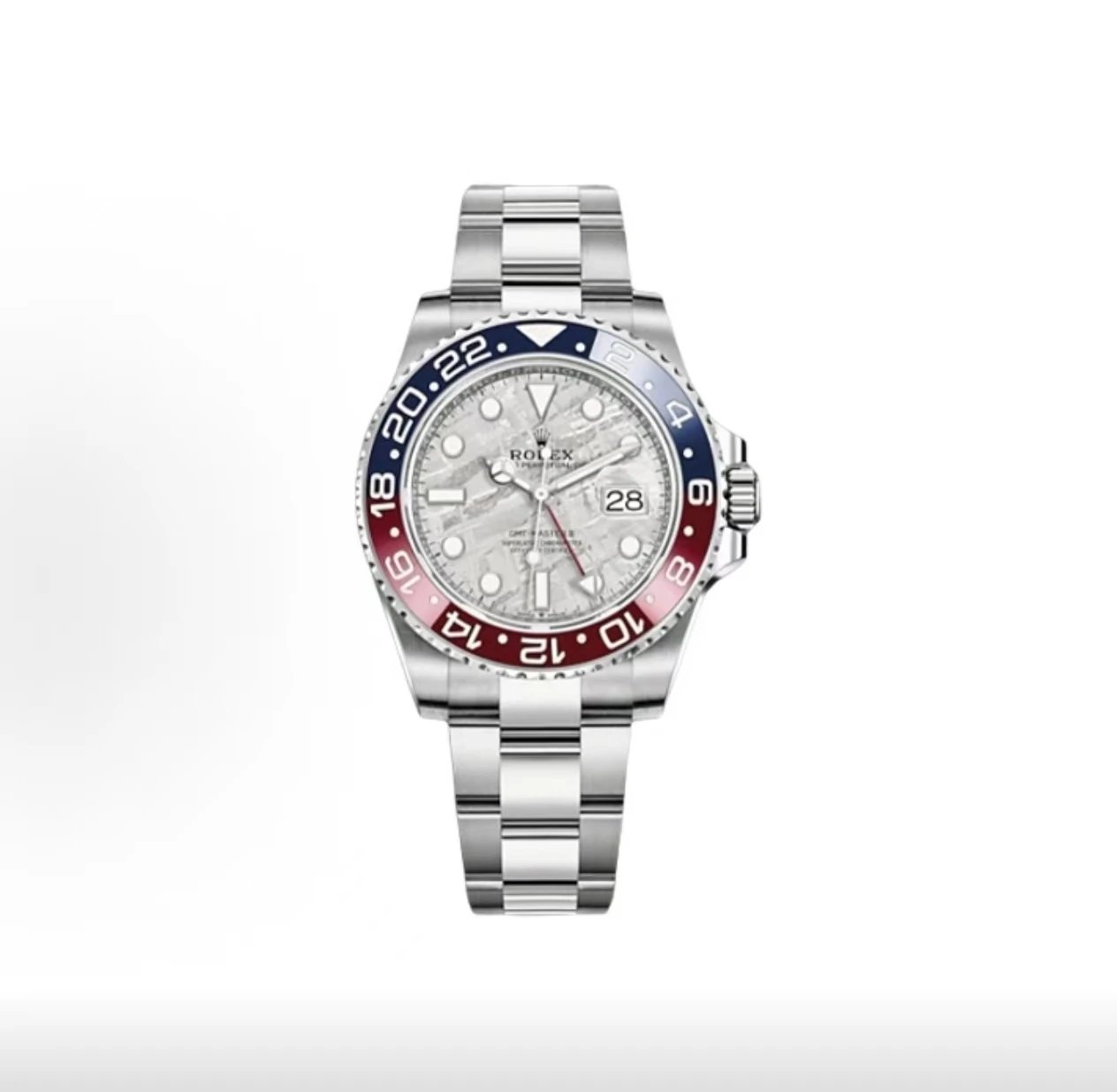 Rolex GMT-Master II Watch - Silver Meteorite Dial-009910
