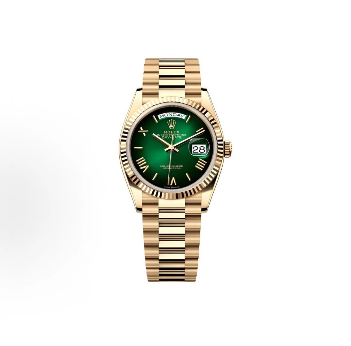 Rolex Day-Date Watch - Green Dial-010313