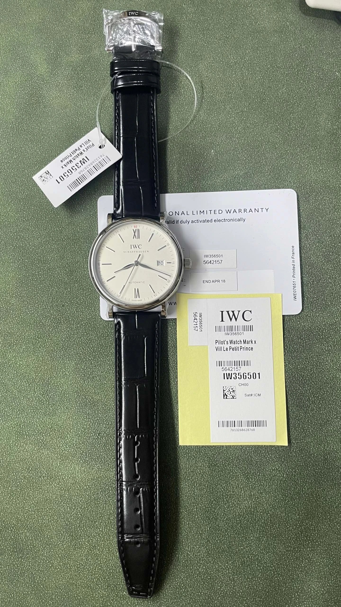 IWC Pilot's Watch Mark X Watch - Silver Dial-010831