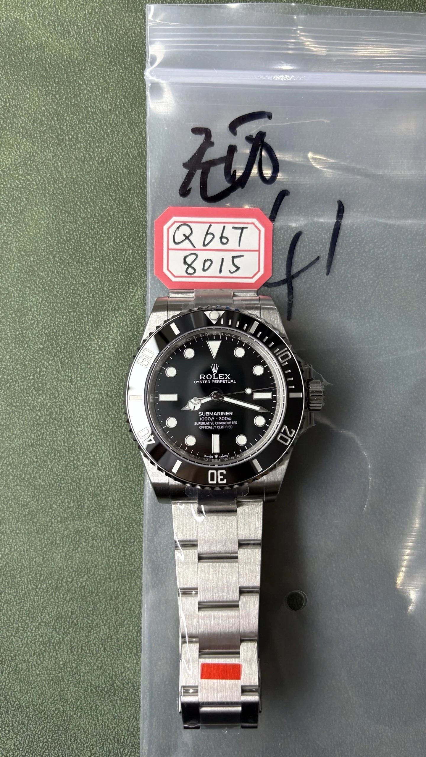 Rolex Submariner Watch - Black Dial-009598