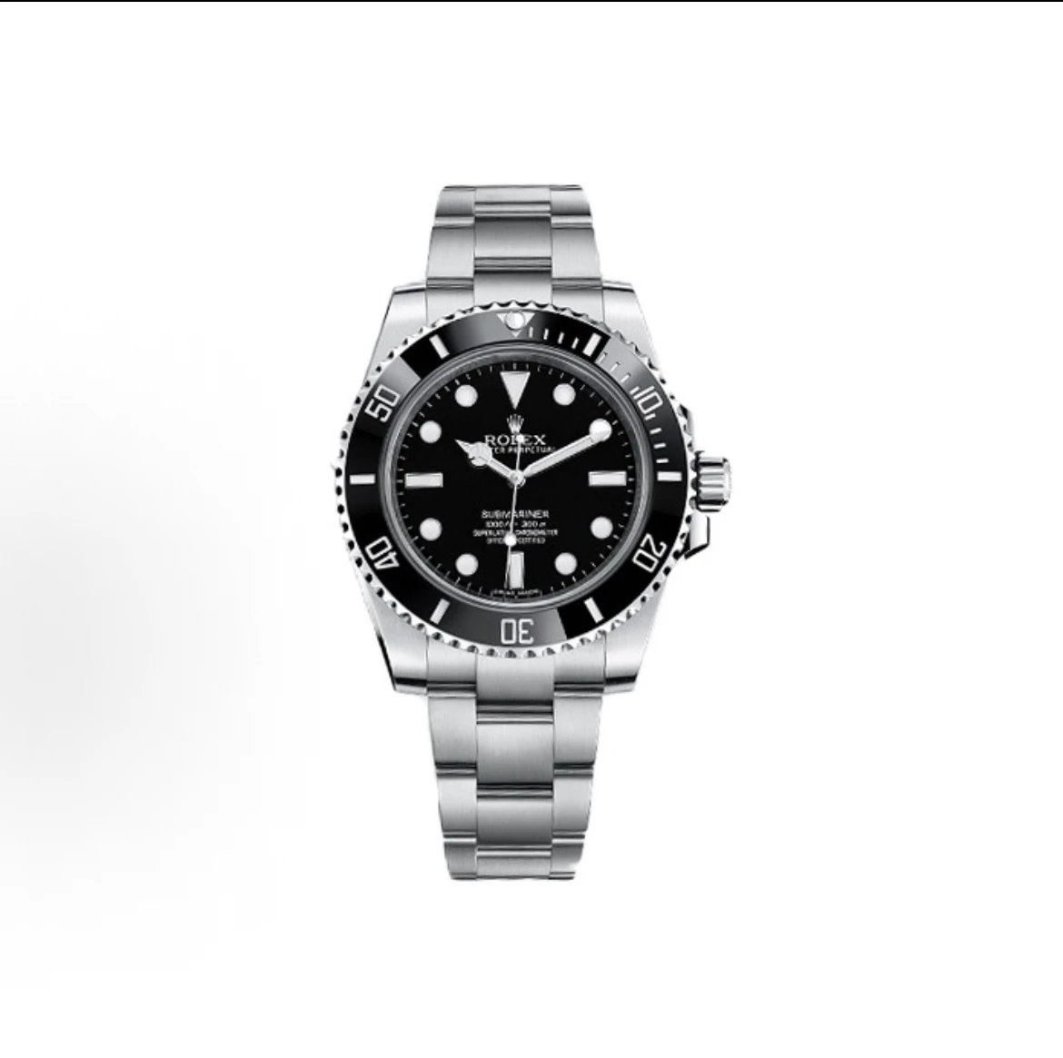 Rolex Submariner Watch - Black Dial-010233