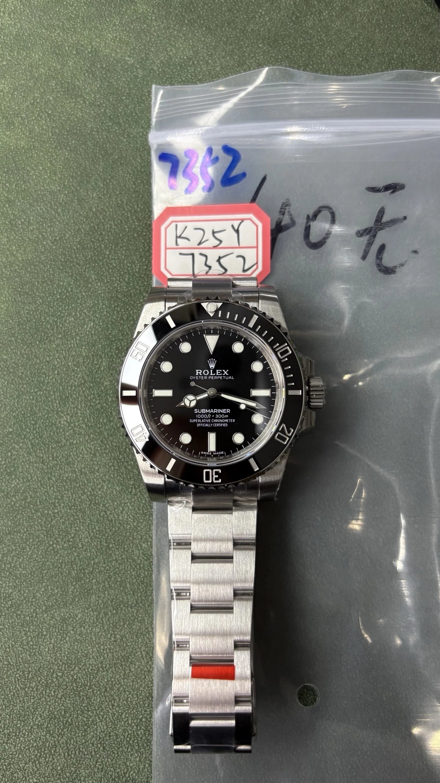 Rolex Submariner Watch - Black Dial-009501