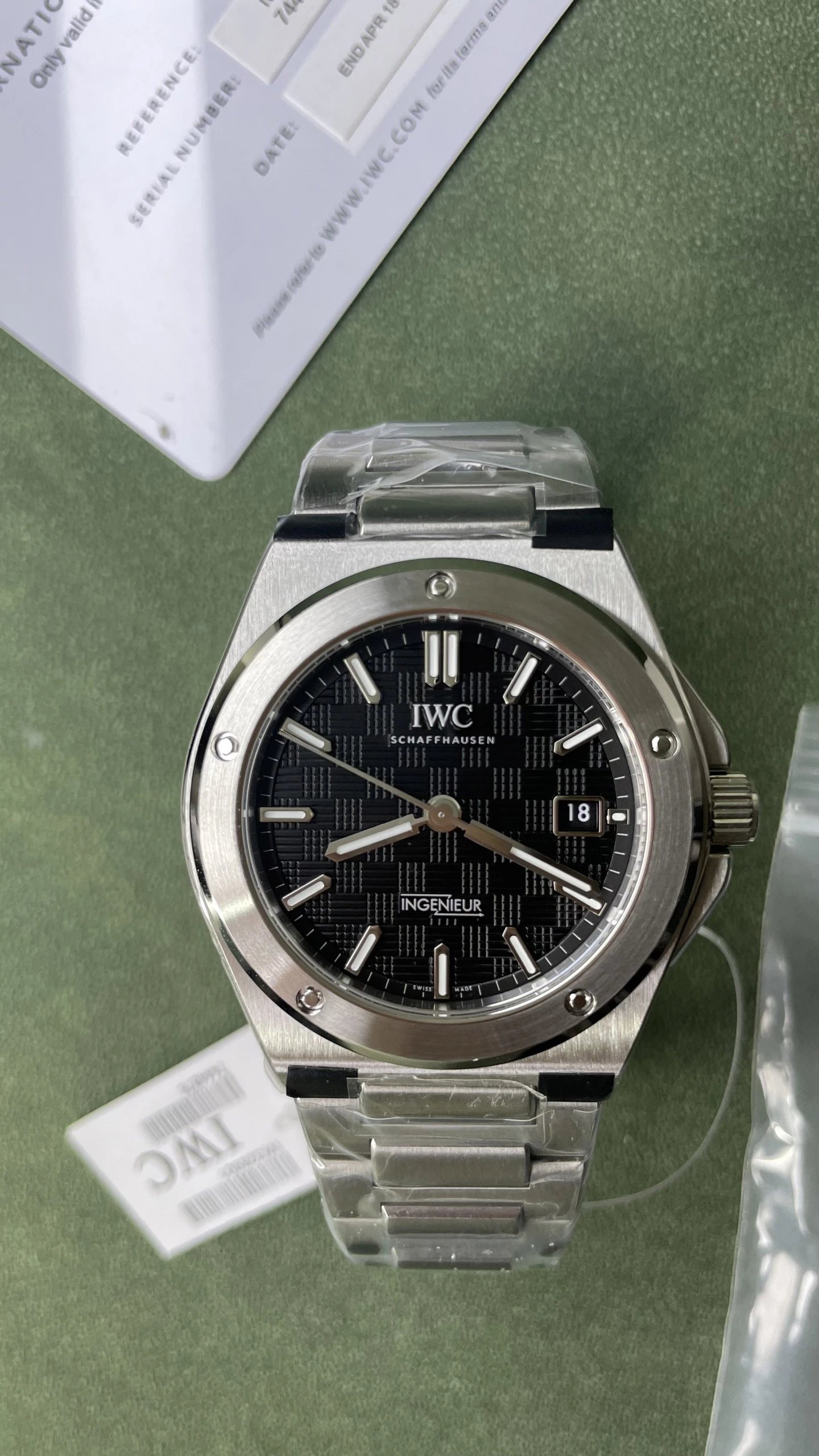 IWC Pilot's Watch Mark XX Watch - Black Dial-010775