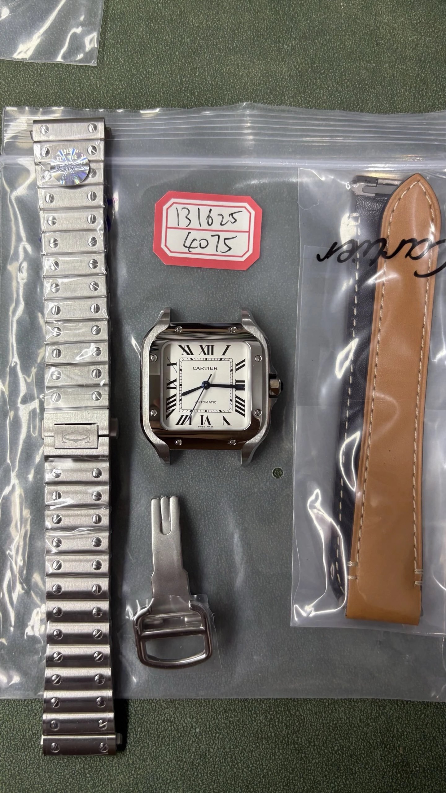 Cartier Santos de Cartier Watch - White Dial-011272