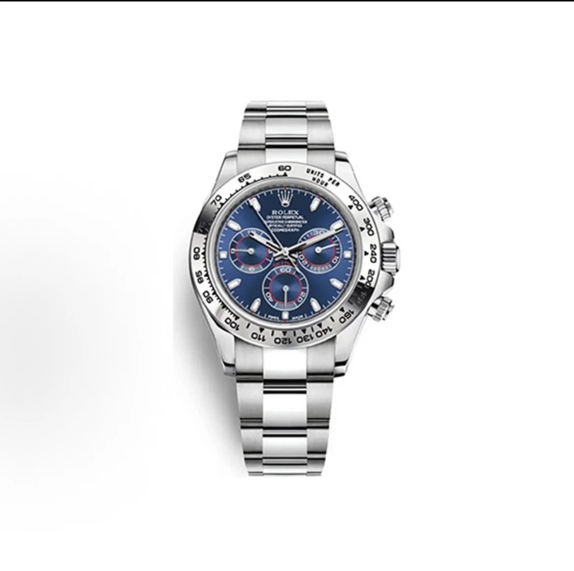 Rolex Cosmograph Daytona Watch - Blue Dial-010352