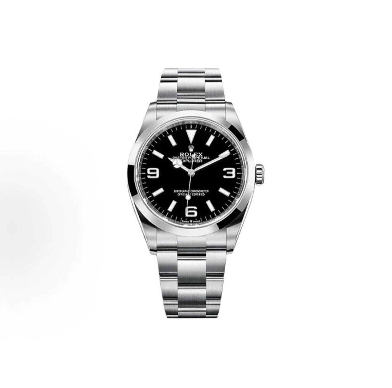 Rolex Oyster Perpetual Explorer Watch - Black Dial-009959