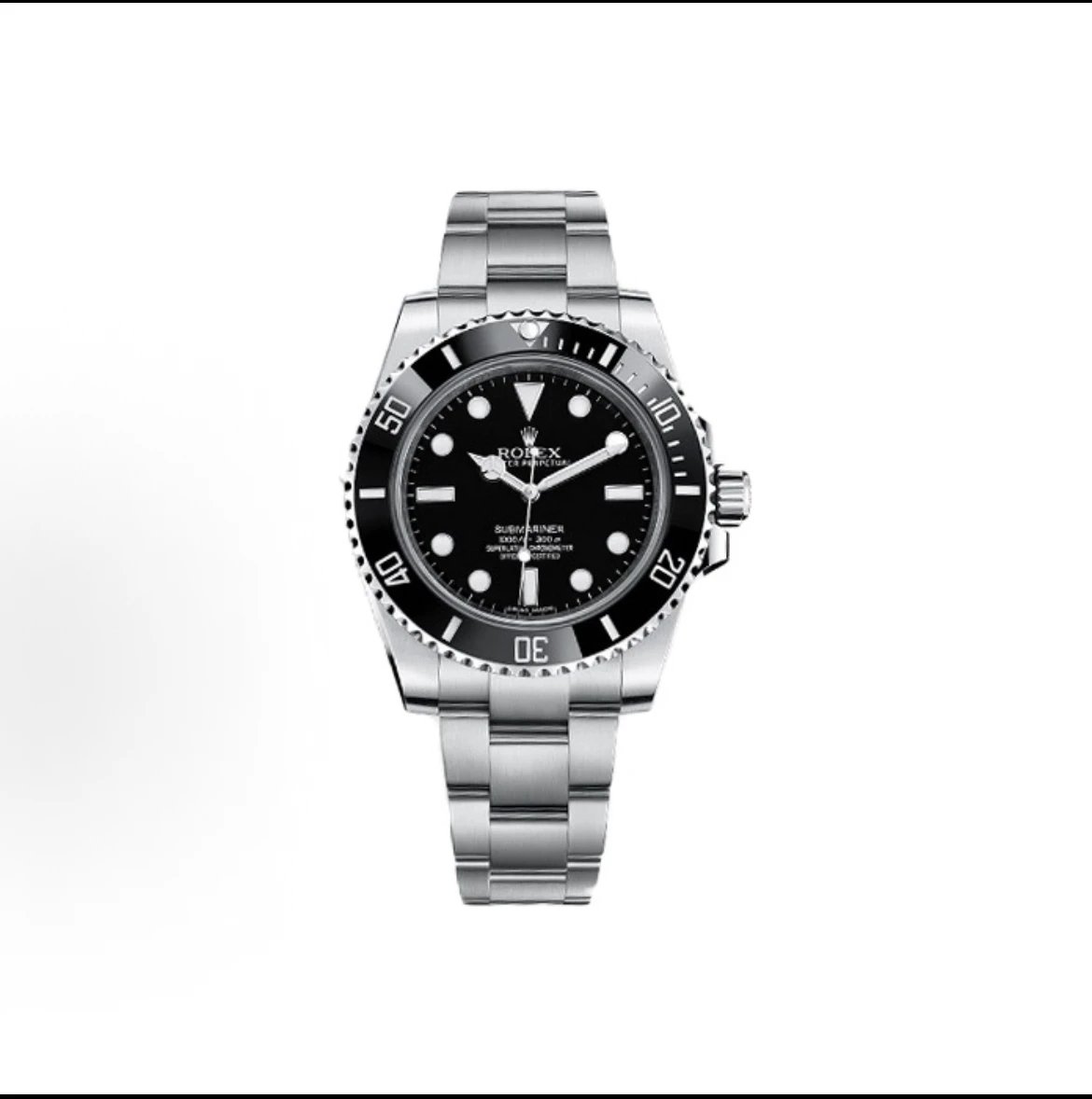 Rolex Submariner Watch - Black Dial-010706