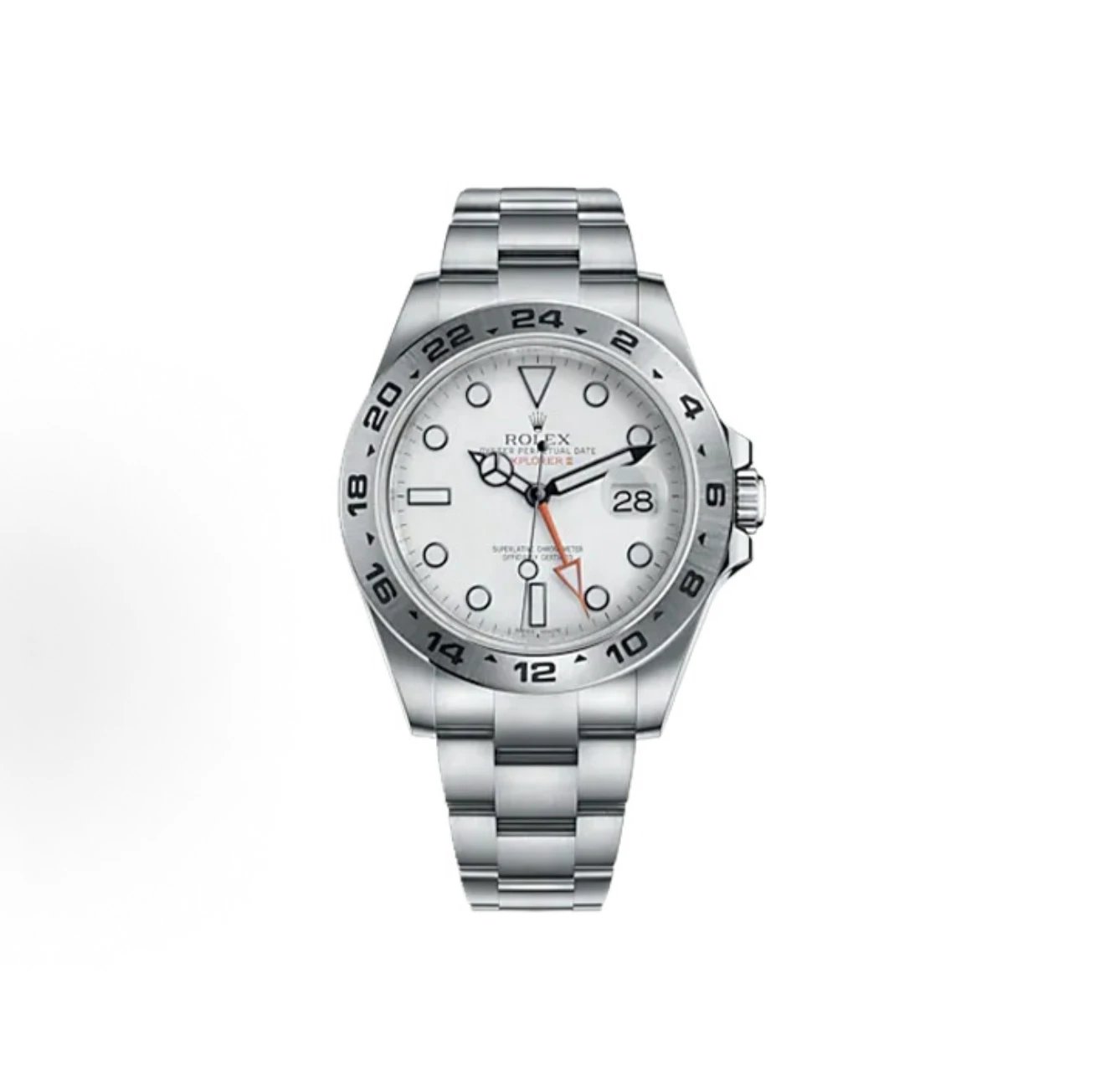 Rolex Explorer II Watch - White Dial-009448
