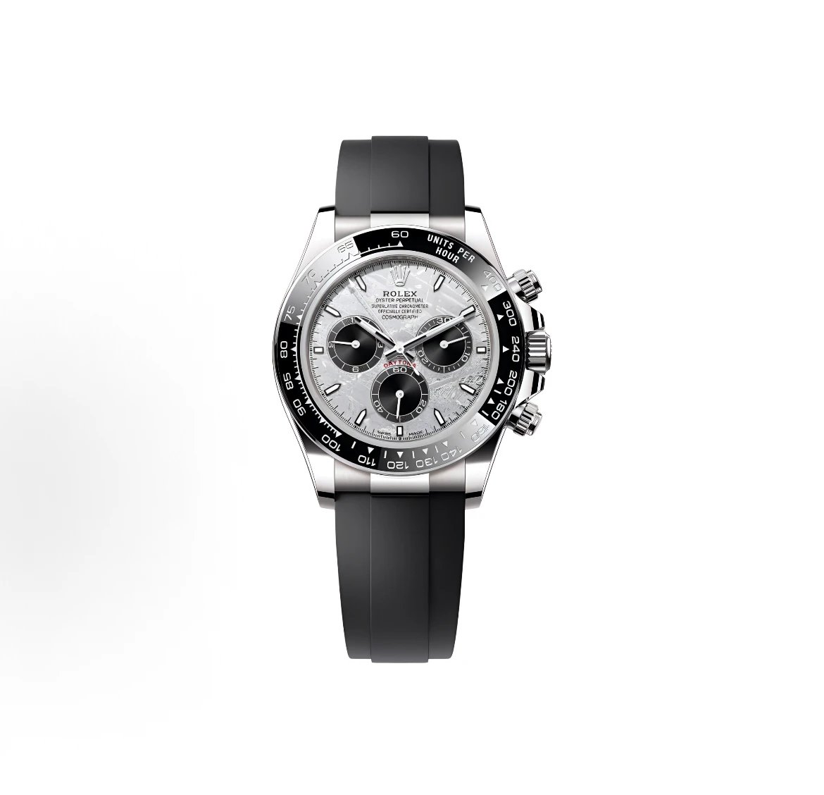 Rolex Cosmograph Daytona Watch - Silver Meteorite Dial-010491