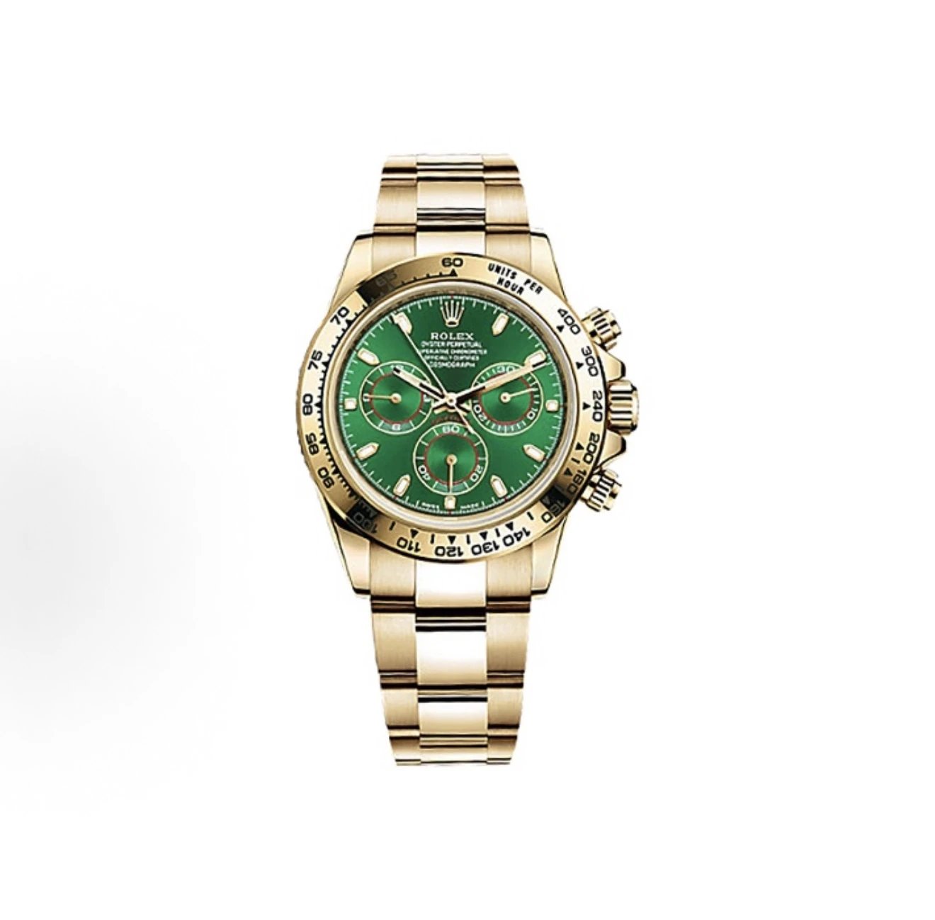 Rolex Cosmograph Daytona Watch - Green Dial-010251