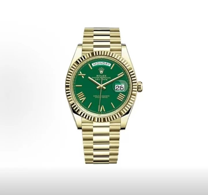 Rolex Day-Date Watch - Green Dial-010103